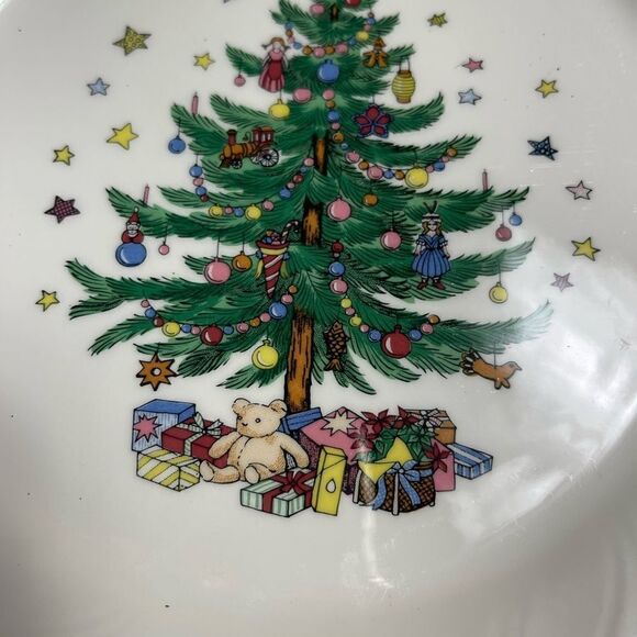 Niko Happy Holidays 1Dinner plate .oven ,microwave and dishwasher safe - Picture 10 of 11